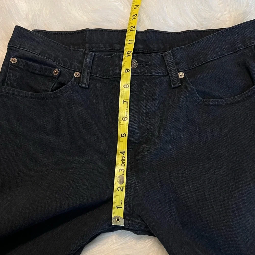Levi’s Black Denim Straight Leg Jeans Men’s 32 W 32 L